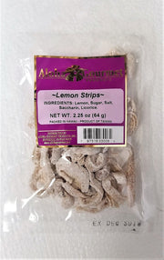 Aloha Gourmet Lemon Strips 2.25 oz