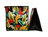 Tropical Paper Garden Hawaiian Hot/Cold Reusable Medium Bag - ANTHEM BLACK