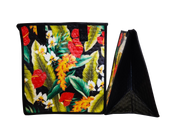 Tropical Paper Garden Hawaiian Hot/Cold Reusable Medium Bag - ANTHEM BLACK