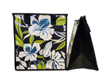 Tropical Paper Garden Hawaiian Hot/Cold Reusable Medium Bag - DEWDROPS BLACK