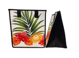 Tropical Paper Garden Hawaiian Hot/Cold Reusable Medium Bag - FLOUNCE CREAM