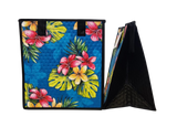 Tropical Paper Garden Hawaiian Hot/Cold Reusable Medium Bag - HUMANITY TEAL