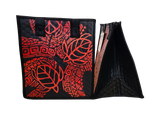 Tropical Paper Garden Hawaiian Hot/Cold Reusable Small Bag - KANALOA BLACK-RED