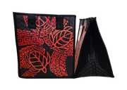 Tropical Paper Garden Hawaiian Hot/Cold Reusable Small Bag - KANALOA BLACK-RED