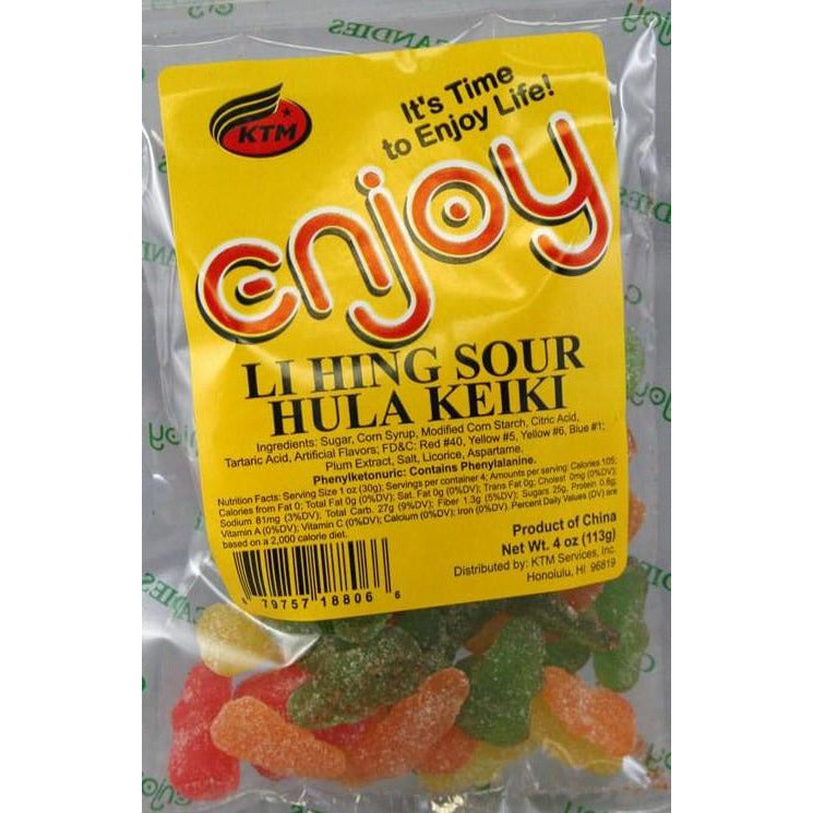 Enjoy Li Hing Hula Keikis 4oz– Hawaii Food To You