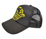 Hawaiian Headwear Tribal Shaka & Hawaiian Islands Foam Trucker Hat - Yellow