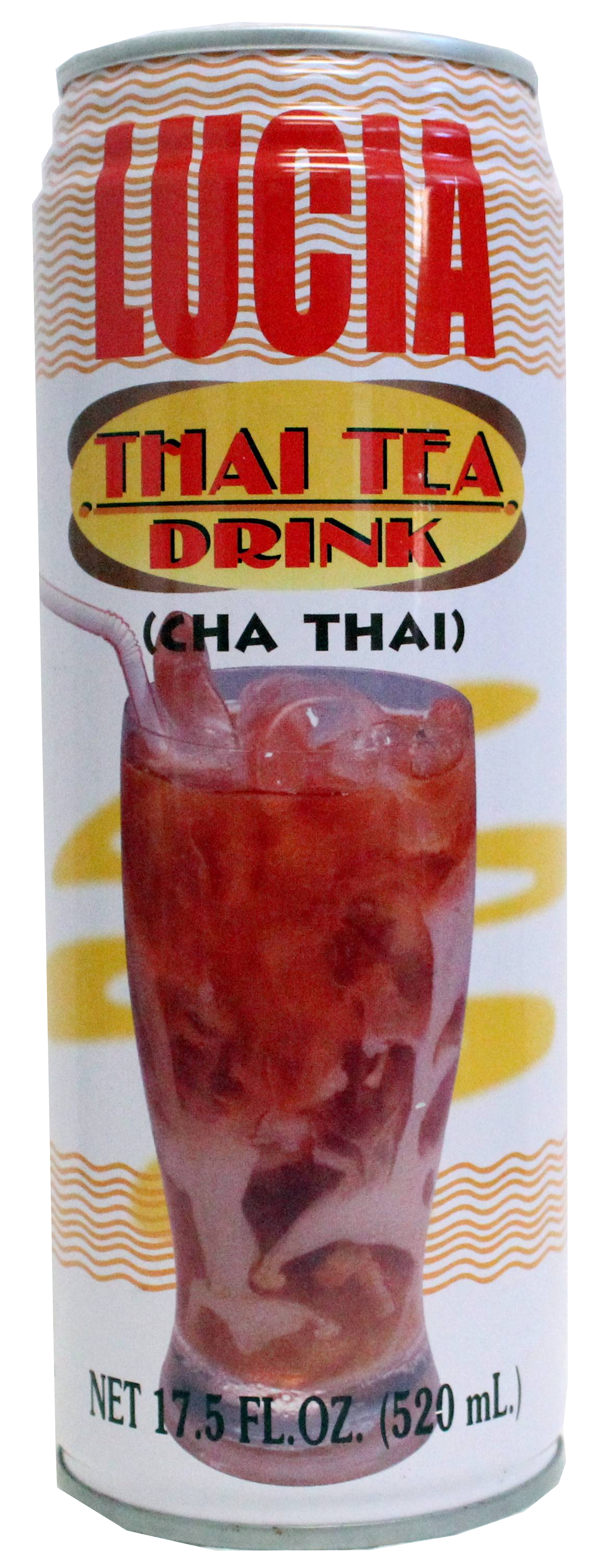 Lucia Thai Tea Drink 17.5 oz Cha Thai Hawaii Food To You