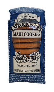 Maui Cook Kwees Peanut Butter Cookies 6oz.