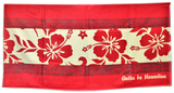 Beach Towel- Hibiscus 30" x 60"